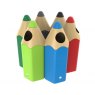 Paxton Novelty Pencil Shaped Bins - 70L