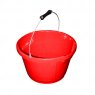 Gorilla Plas Shallow Bucket 10L red