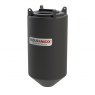 250L Black cone tank no frame