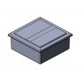 500 litre divided grp tank