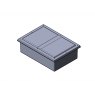 750 Litre Divided GRP Water Tank, Insulated