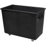 165 Litre Bottle Bin, Black Recycled Plastic