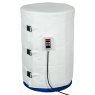 15-1921F FDA Insulated Lid for 200-220L White Silicone with jacket