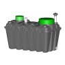 BioRock Beasy Non Electrical 2PE Sewage Treatment Plant
