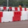 2 Metre Heavy Duty Road Barrier - Red