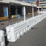 Maximum Safety Crash Barrier, 2 Metre - White