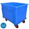 540 Litre plastic tapered tank / container