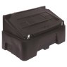 400 Litre Plastic Grit Bin, Yellow