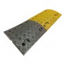 Pack (2) Black and Yellow Speed Bumps, 75mm Height