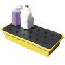 Spill drip tray with grate, 31 Litre