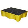 Spill drip tray with grate, 66 Litre