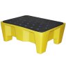 Spill drip tray with grate, 70 Litre