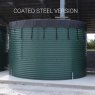 9000 Litre Galvanised Steel Water Tank