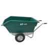 400 Litre Tipping Wheelbarrow Green